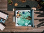 Hot tub from above